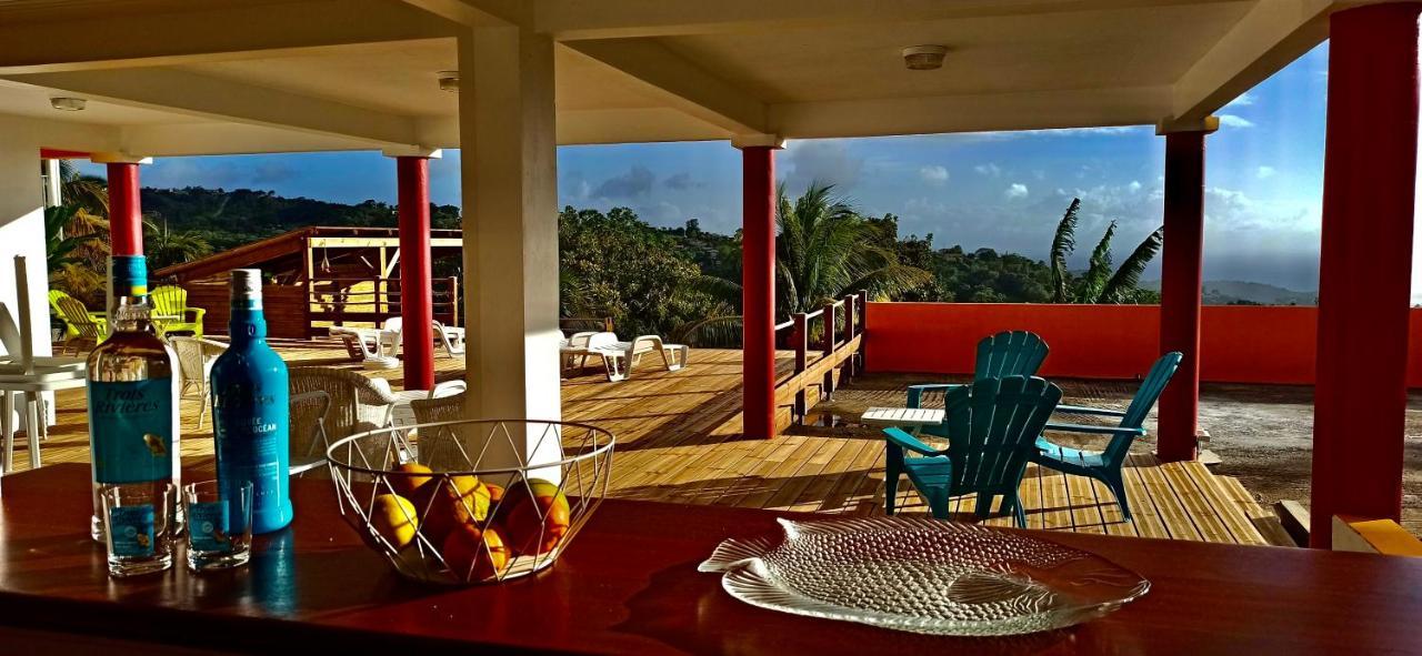 Villa Cosaroe 6-14 Pers Piscine Et Superbe Vue Mer Panoramique Riviere-Salee Exteriör bild