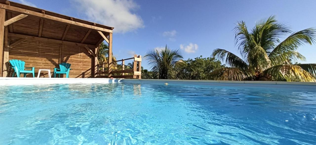 Villa Cosaroe 6-14 Pers Piscine Et Superbe Vue Mer Panoramique Riviere-Salee Exteriör bild