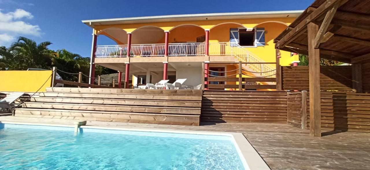 Villa Cosaroe 6-14 Pers Piscine Et Superbe Vue Mer Panoramique Riviere-Salee Exteriör bild